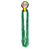 Green 7mm Bead 33" Necklaces